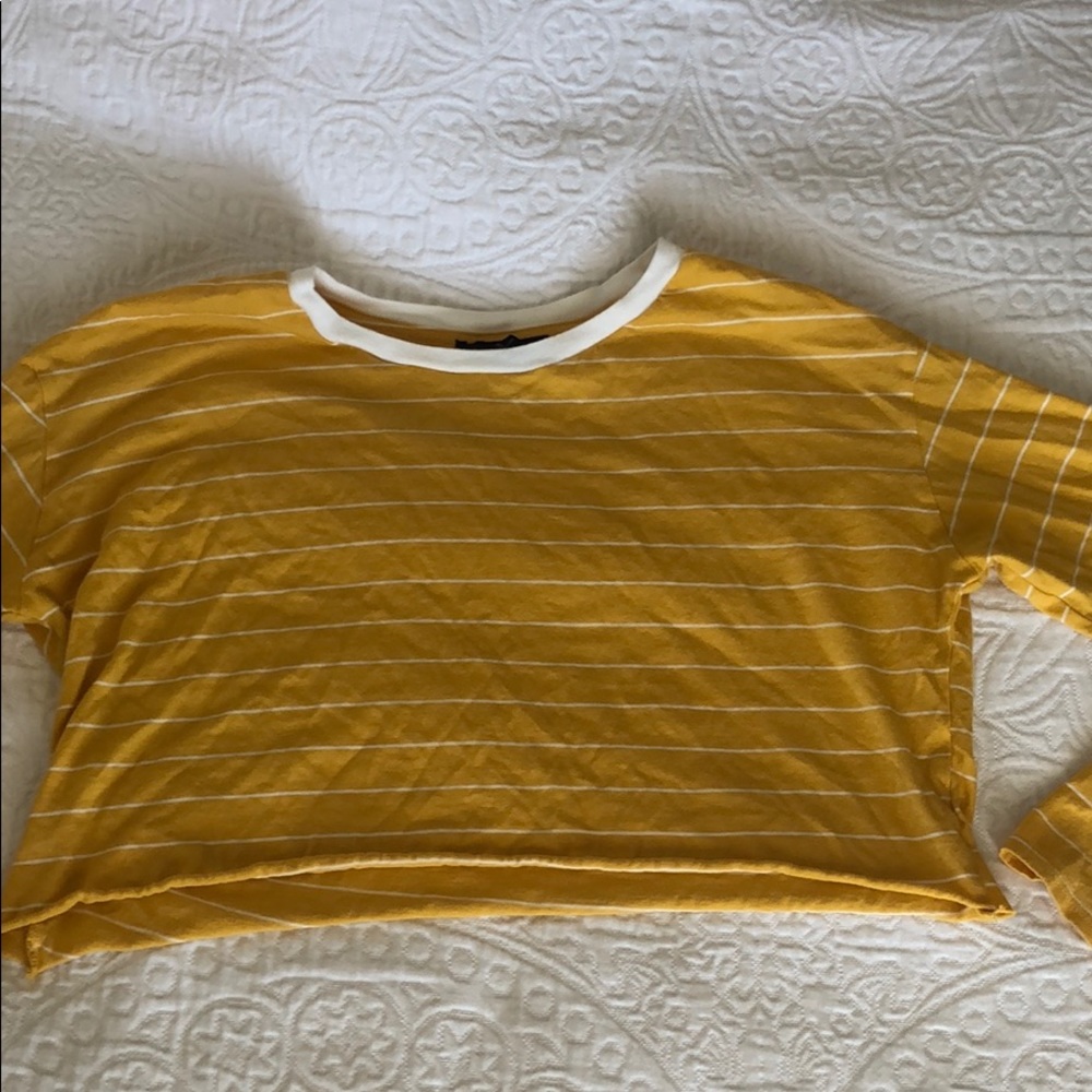 Yellow Cropped T